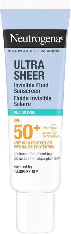 Neutrogena Ultra Sheer Oil Control Fluid SPF50+ Yüz Güneş Koruyucu 50 ml — Cilt bakımı