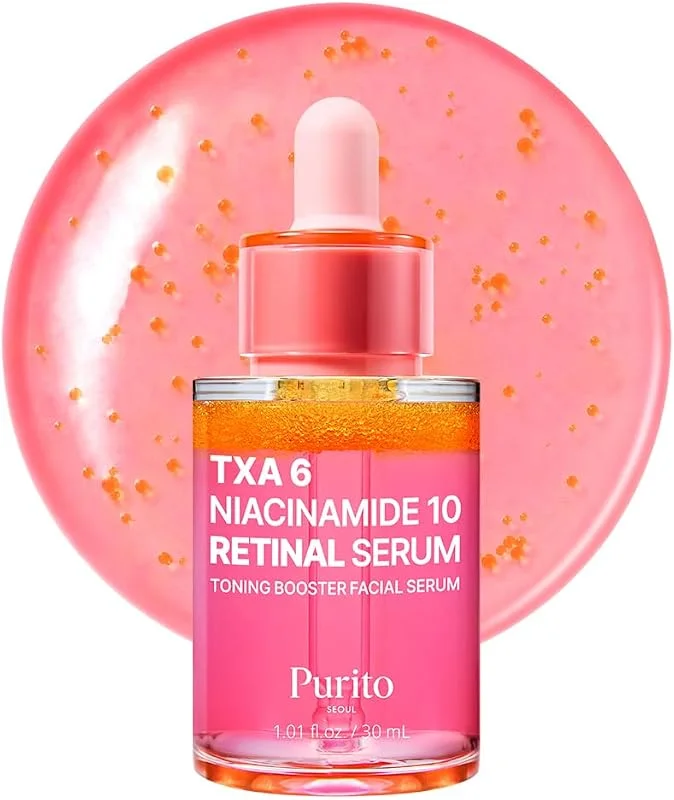 Purito TXA 6 Niacinamide 10 Retinal Serum, Leke Karşıtı Aydınlatıcı Yaşlanma Karşıtı Serum 30 ml — Cilt bakımı