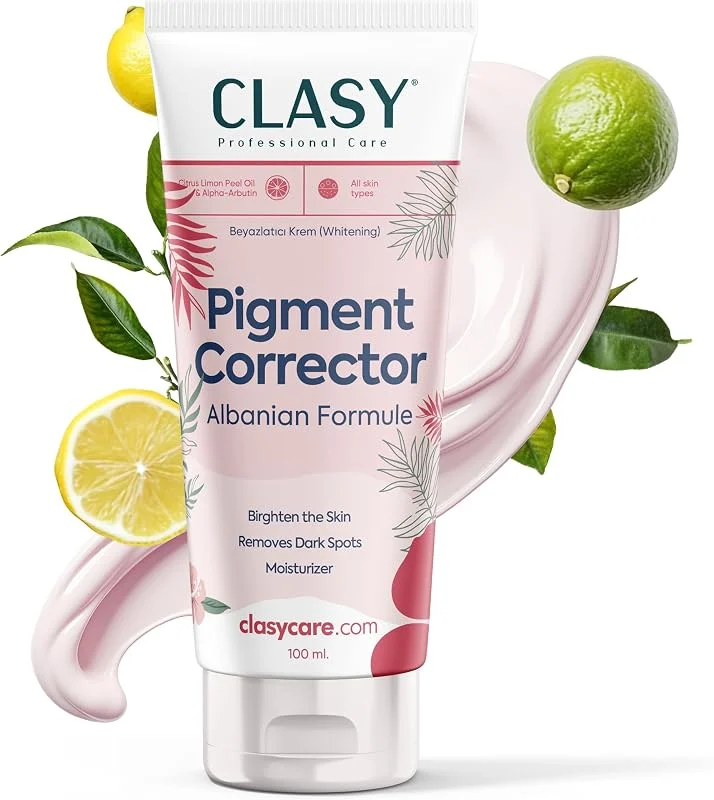 Clasy Care Aydınlatıcı Yüz Kremi – Cilt Tonu Eşitleyici ve Canlandırıcı Bakım – Koyu Leke Görünümü Karşıtı Günlük Nemlendirici, 100 ml — Cilt bakımı