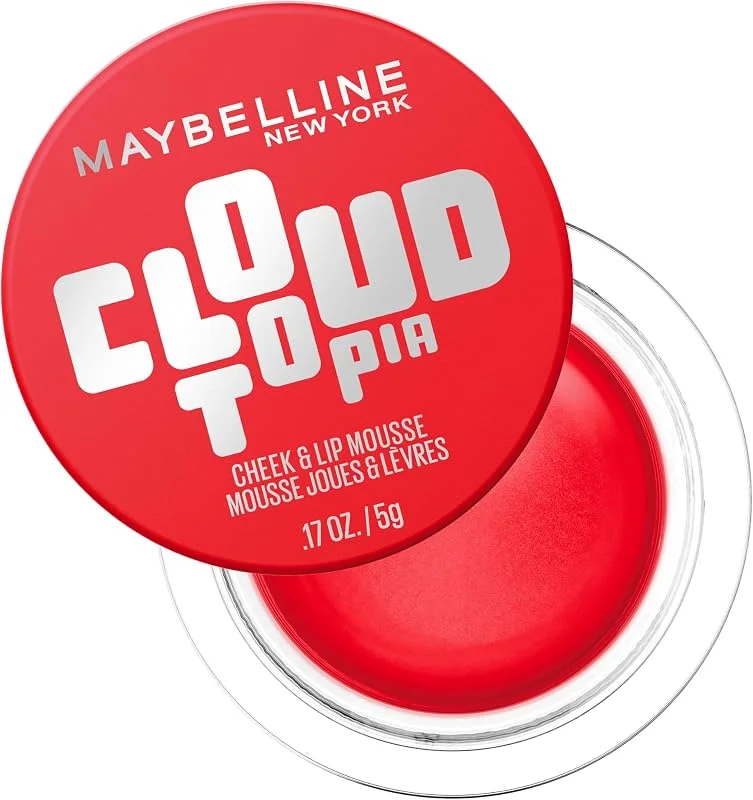 Maybelline New York Cloudtopia Köpük Dokulu Mat Allık 03 Divine Crimson — Makyaj