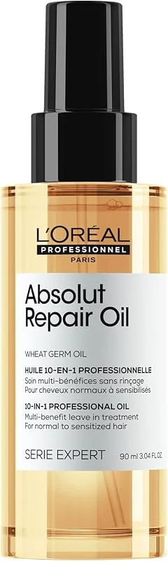 L'Oréal Professionnel Paris Serie Expert Absolut Repair 10 In 1 Yıpranmış Saçlar İçin 10 Etkili Mucize Saç Bakım Yağı 90ml — Saç bakımı