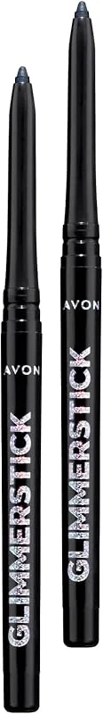 Avon Glimmersticks Pırıltılı Asansörlü Suya Dayanıklı Göz Kalemi Smokey Diamond İkili Set — Makyaj