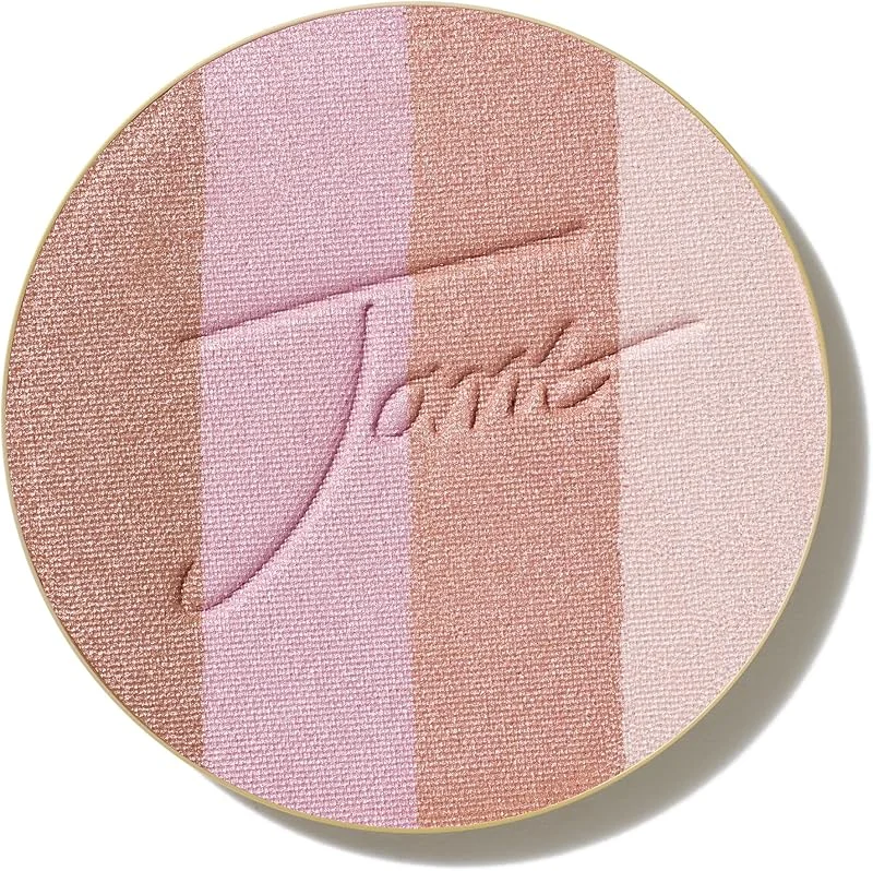 Jane Iredale Rose Down Bronzer- 4'lü Allık ve Far ( Refill ) 1 Paket (1 x 8.5 g) — Makyaj