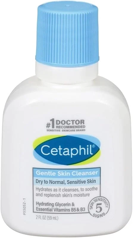 Cetaphil Hassas Yüz Temizleme Jeli, 2 oz — Cilt bakımı
