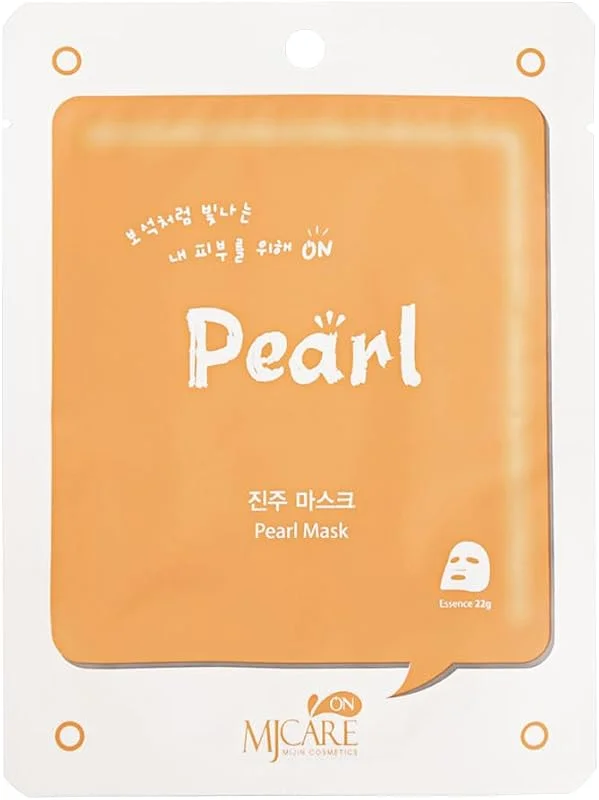 Mjcare On Pearl Mask - İnci Özlü Yüz Maskesi — Cilt bakımı