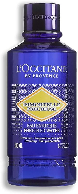 L'Occitane Immortelle değerli zenginleştirilmiş su, hyalüronik asitli, tüm cilt tipleri için, 6, 7 fl oz — Cilt bakımı