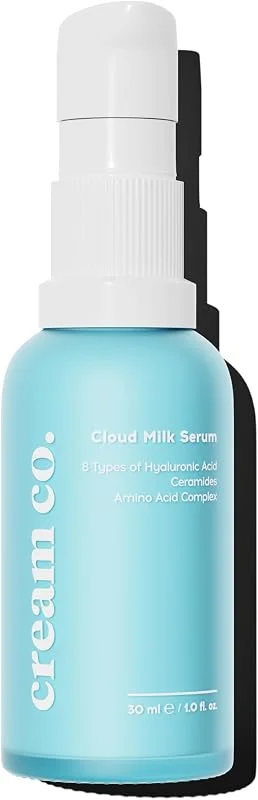 Cream Co. Cloud Milk Serum, Hassas Ciltler için, Yatıştırıcı Onarıcı Serum, 30 ml — Cilt bakımı