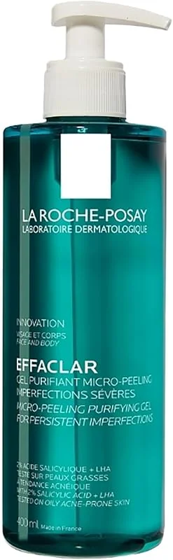 La Roche-Posay Effaclar Mikro-Peeling Temizleme Jeli 400 ml — Cilt bakımı