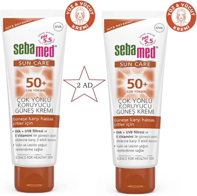 Sebamed Sun Care Çok Yönlü Koruyucu Güneş Kremi Spf50 75 Ml 2 Adet — Cilt bakımı