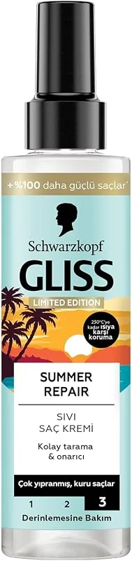 Gliss Summer Repair Sıvı Saç Kremi 200 ml — Saç bakımı