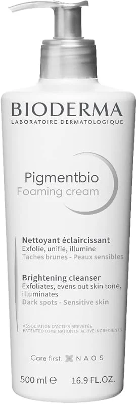 Bioderma Pigmentbio Leke Karşıtı Aydınlatıcı Peeling Etkili Yıkama Jeli Yüz ve Vücut 500 ml — Cilt bakımı