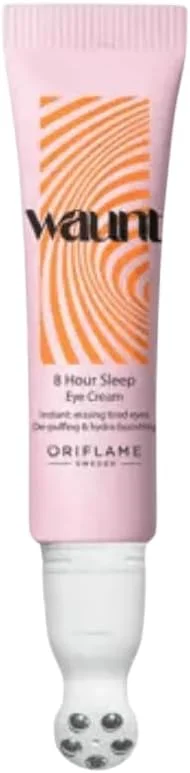 Waunt 8 Hour Sleep Metal Bilye Uçlu Vegan Göz Kremi 41353 — Cilt bakımı