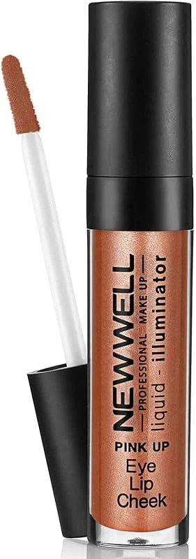 New Well Lıquıd Illumınator Aydınlatıcı Allık 3 in 1 - Pink — Makyaj