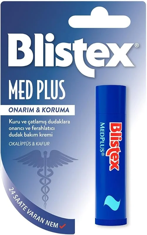 Blistex MedPlus Stick Kuru ve Çatlamış Dudaklar İçin Onarıcı Dudak Bakım Kremi SPF 15 4.25 Gram — Makyaj