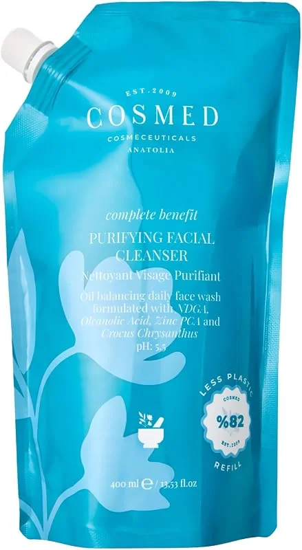 Cosmed Complete Benefit Purifying Facial Cleanser Refill 400 ml — Cilt bakımı