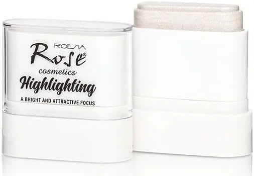 Rose Beyaz, İnci Stick Highlighter - Parlak Ve Doğal Işıltılı Aydınlatıcı — Makyaj
