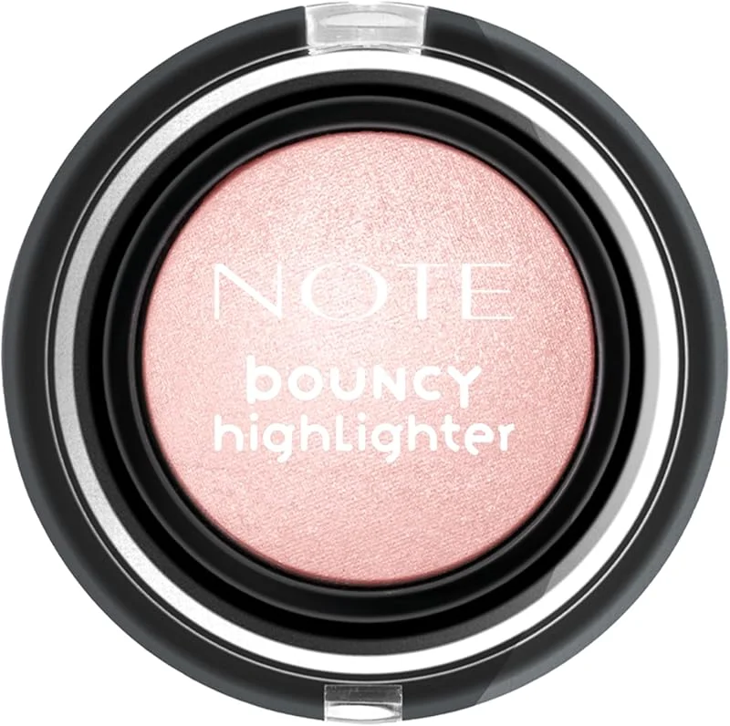 Note Bouncy Highlighter Yumuşak Kremsi Aydınlatıcı - 02 Petal Pink — Makyaj