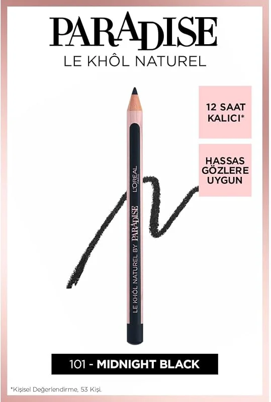 L'Oreal Paris Superliner Le Khol Eyeliner 101 Midnight Black — Makyaj