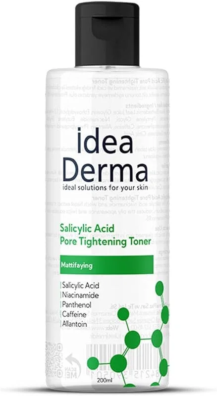 İdea Derma Salicylic Acid Pore Tightening Toner 200 ml — Cilt bakımı