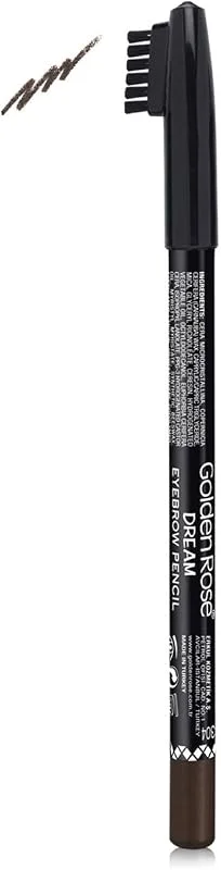 Golden Rose Dream Eyebrow Pencil No: 304 Charcoal - Şekillendirici Fırçalı Kaş Kalemi — Makyaj