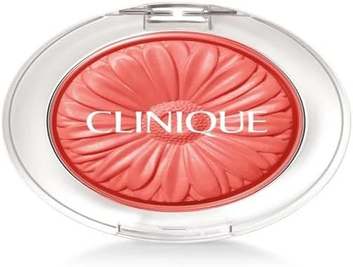 CLINIQUE Cheek Pop Allık - Renk: Peach Pop 3.5g, Uzun Süre Kalıcı, Doğal ve İpeksi Formül — Makyaj