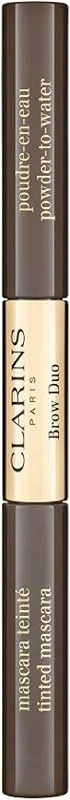 Clarins Brow Duo 05 Dark Brown 2'si Bir Arada Kaş Maskarası — Makyaj