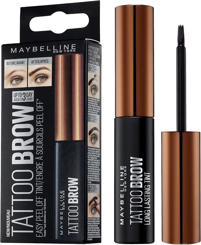 Maybelline New York Tattoo Brow Geçici Kaş Dövmesi, Açık Ton, 4.9 ml — Makyaj