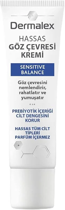 Dermalex Sensitive Balance Hassas Göz Kremi — Cilt bakımı