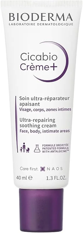 Bioderma Cicabio Cream+ Onarıcı Yatıştırıcı Nemlendirici Cica Krem Bebek Çocuk Yetişkin Yüz Vücut 40 ml — Cilt bakımı