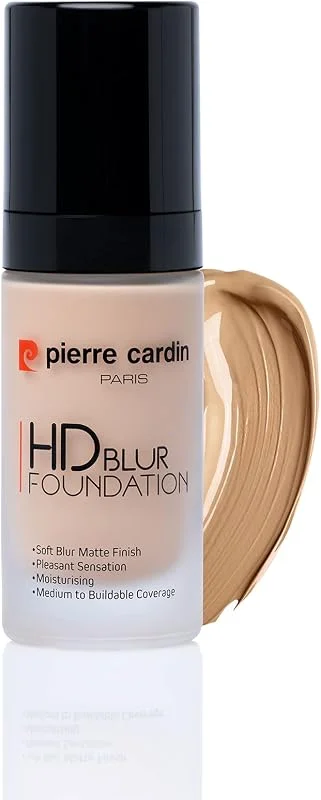 Pierre Cardin Hd Blur Pürüzsüz Görünüm Veren Mat Fondöten Sun Beige - 30 ML — Makyaj