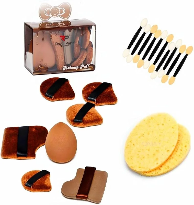 Makyaj Süngeri, Yüksek Performansl Makyaj Süngeri, Yüksek Performanslı Fondöten ve Kapatıcı Uygulama Süngeri, Yumuşak, Hijyenik, (Latex, Free) Makeup Sponge, Profesyonel Makyaj İçin Uygun.