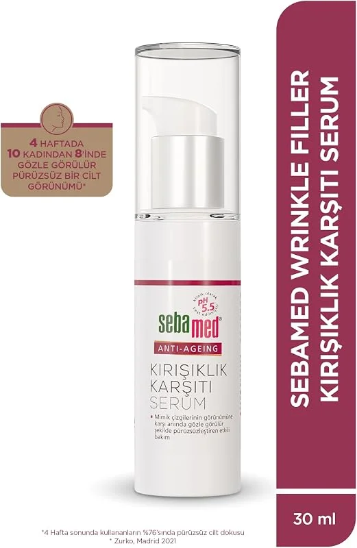 Sebamed Anti-Ageing Üçlü Hyaluron Kompleksi Kırışıklık ve Yaşlanma Karşıtı Lifting Serum 30 ml — Cilt bakımı