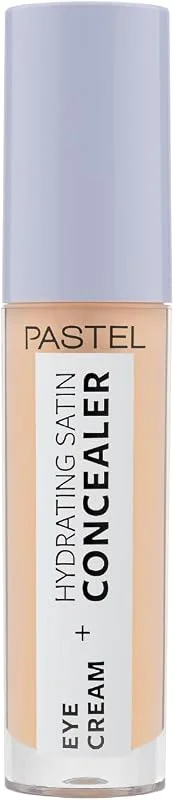 Pastel Eye Cream + Hydrating Satin Concealer - Göz Kremi + Göz Altı Kapatıcısı, 65 Honeybun, 4, 3 ml — Cilt bakımı
