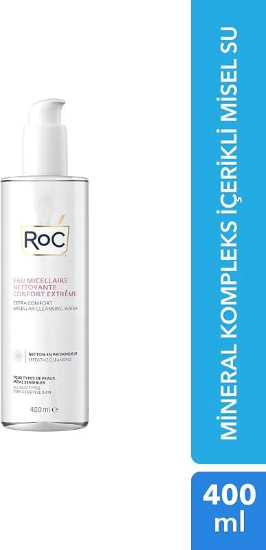 RoC Mineral Kompleks İçerikli Misel Su 400 ml - Yenileyici ve Canlandırıcı — Cilt bakımı
