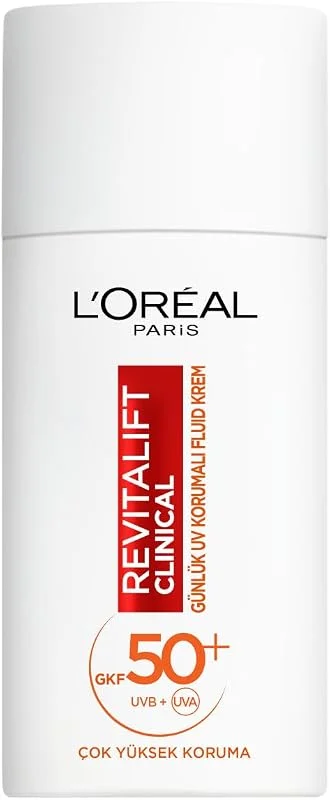 L'Oreal Paris Revitalift Clinical SPF 50+ Günlük Yüksek UV Korumalı Yüz Güneş Kremi 50 ml — Cilt bakımı
