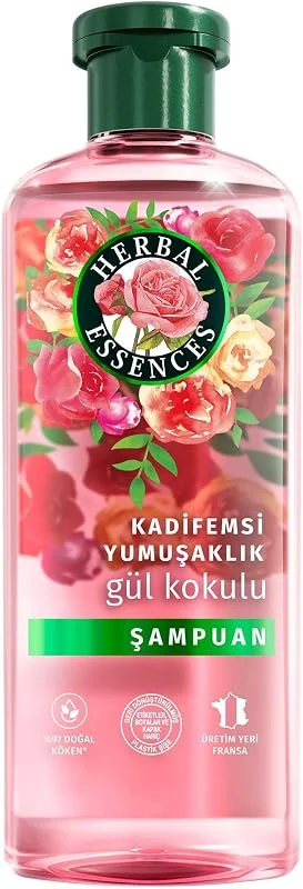 Herbal Essences Kadifemsi Yumuşaklık Gül Kokulu Şampuan 350ml — Saç bakımı