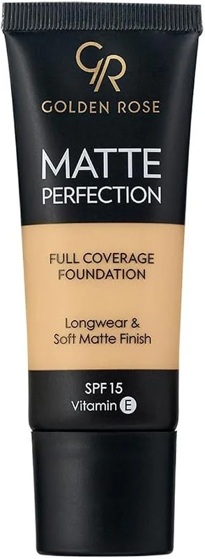 Golden Rose Matte Perfection Foundation - Warm 04 - Yoğun Kapatıcı Mat Fondöten — Makyaj