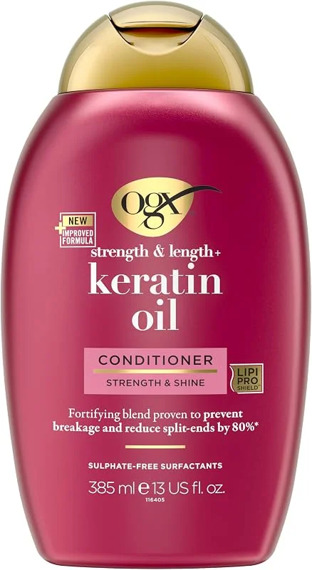 OGX Keratin Oil Kırılma Karşıtı Sülfatsız Saç Bakım Kremi 385 Ml — Saç bakımı