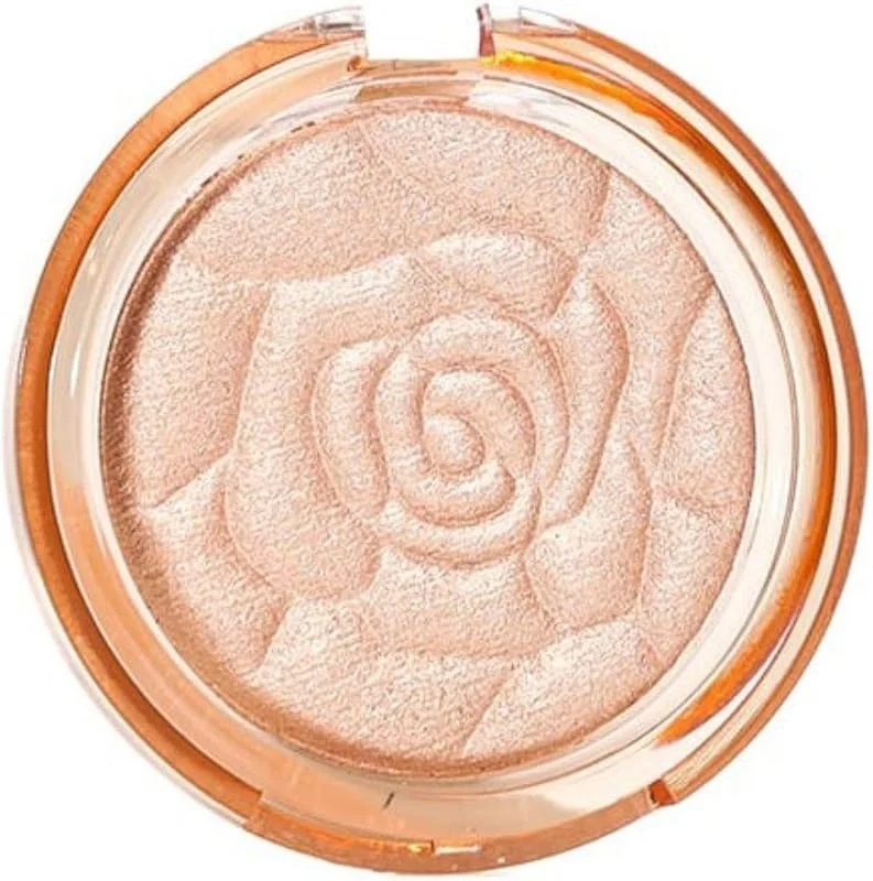 Rose Baked Glow Highlighter Aydınlatıcı No:4 - İpeksi Dokulu Işıltılı Yüz Makyajı Aydınlatıcısı