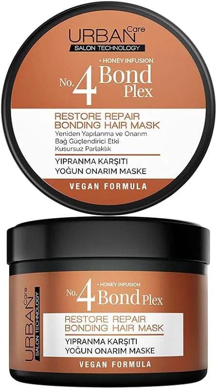URBAN Care No: 4 Bond Plex Yıpranma Karşıtı Yoğun Saç Bakım Maskesi 230 ml- Vegan — Saç bakımı