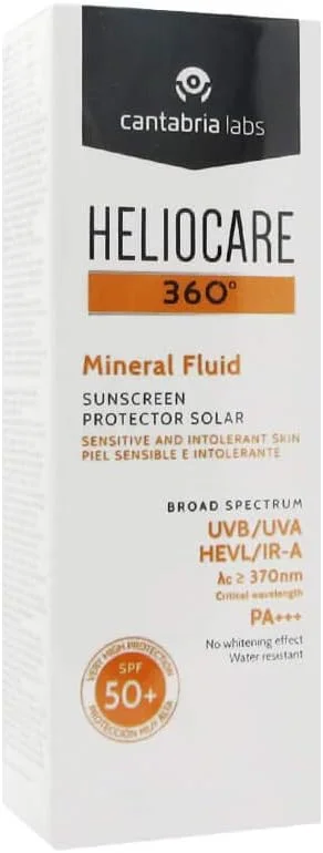 Heliocare 360 Mineral Fluid 50 ml 50 Faktör Güneş Kremi — Cilt bakımı