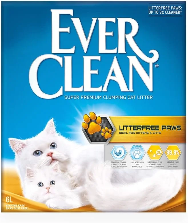 Ever Clean Litterfree Paws Esanslı Kedi Kumu Tozsuz Formül 6 Lt — Makyaj