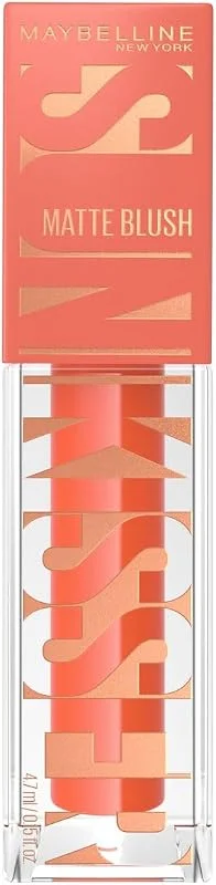 Maybelline New York Sunkisser Hazy Matte Likit Allık - 34 Peachy Quench — Makyaj