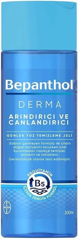 Bepanthol Derma 200 ml Yüz Temizleme Jeli — Cilt bakımı