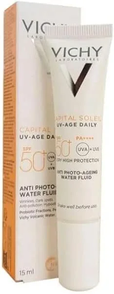 Vichy Capital Soleil UV Age Daily SPF50+ Güneş Kremi 15 ml, TYCQTT6KCN170860631824734 — Cilt bakımı