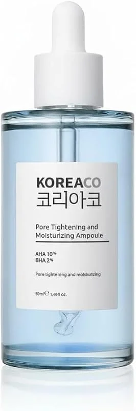 Koreaco Aha ve Bha Canlandırıcı ve Gözenek Sıkılaştırıcı ve Nemlendirici Aha Yüzde On-Bha Yüzde İkiAmpoule — Cilt bakımı