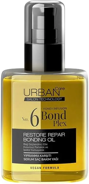 URBAN Care No.6 Bond Plex Yıpranma Karşıtı Saç Bakım Yağı 100ml- Vegan — Saç bakımı