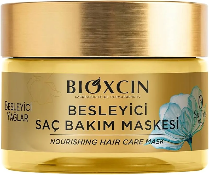 Bioxcin Besleyici Yağlar Saç Bakım Maskesi 225 ml – 9 Çiçek Yağı, Pantenol ve BioComplex B11 İçeren Yoğun Nemlendirici & Onarıcı Maske – Kuru ve Yıpranmış Saçlar İçin Besleyici Bakım — Saç bakımı