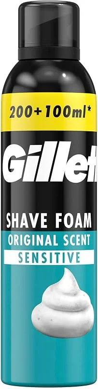Gillette Sensitive 300 ml Tıraş Köpüğü — Cilt bakımı