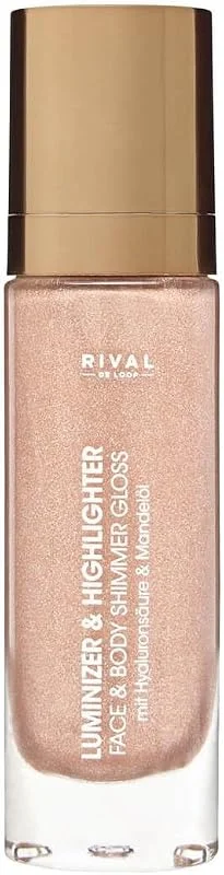 Rival De Loop Işıltılı Yüz ve Vücut Highlighter, 30 ml — Makyaj